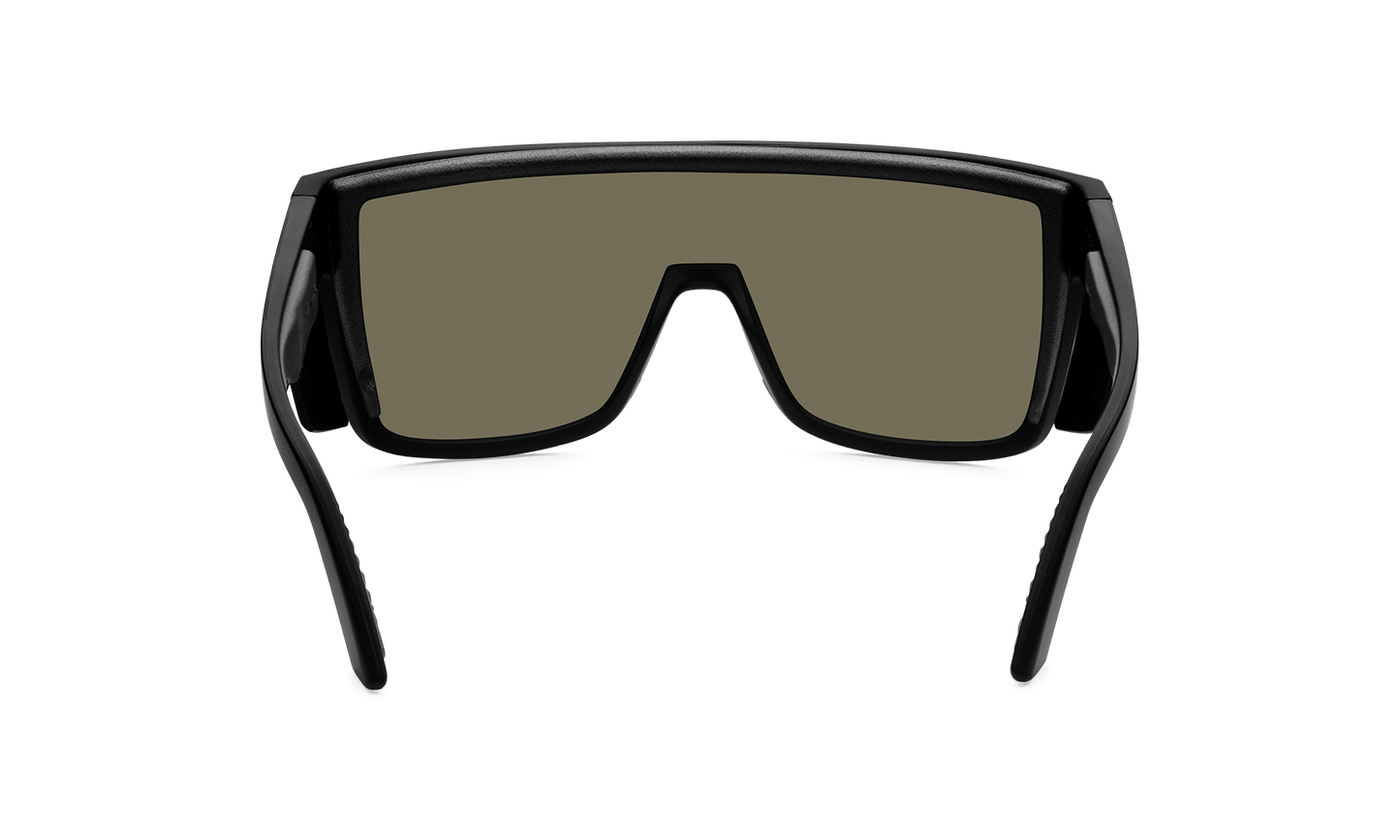 BUZZ Bomb Safety - Blue Mirror - Safety Glasses - Bomber Eyewear - BZ103BM