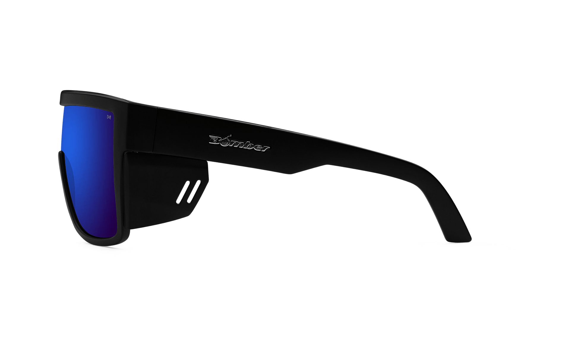 BUZZ Bomb Safety - Blue Mirror - Safety Glasses - Bomber Eyewear - BZ103BM