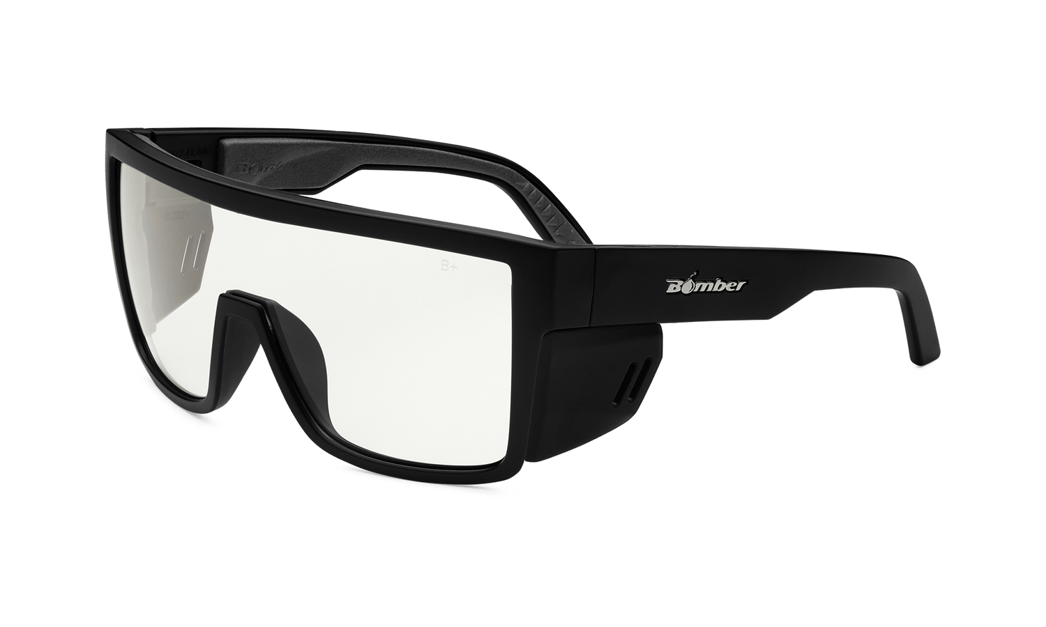 BUZZ Bomb Safety - Clear - Safety Glasses - Bomber Eyewear - BZ101