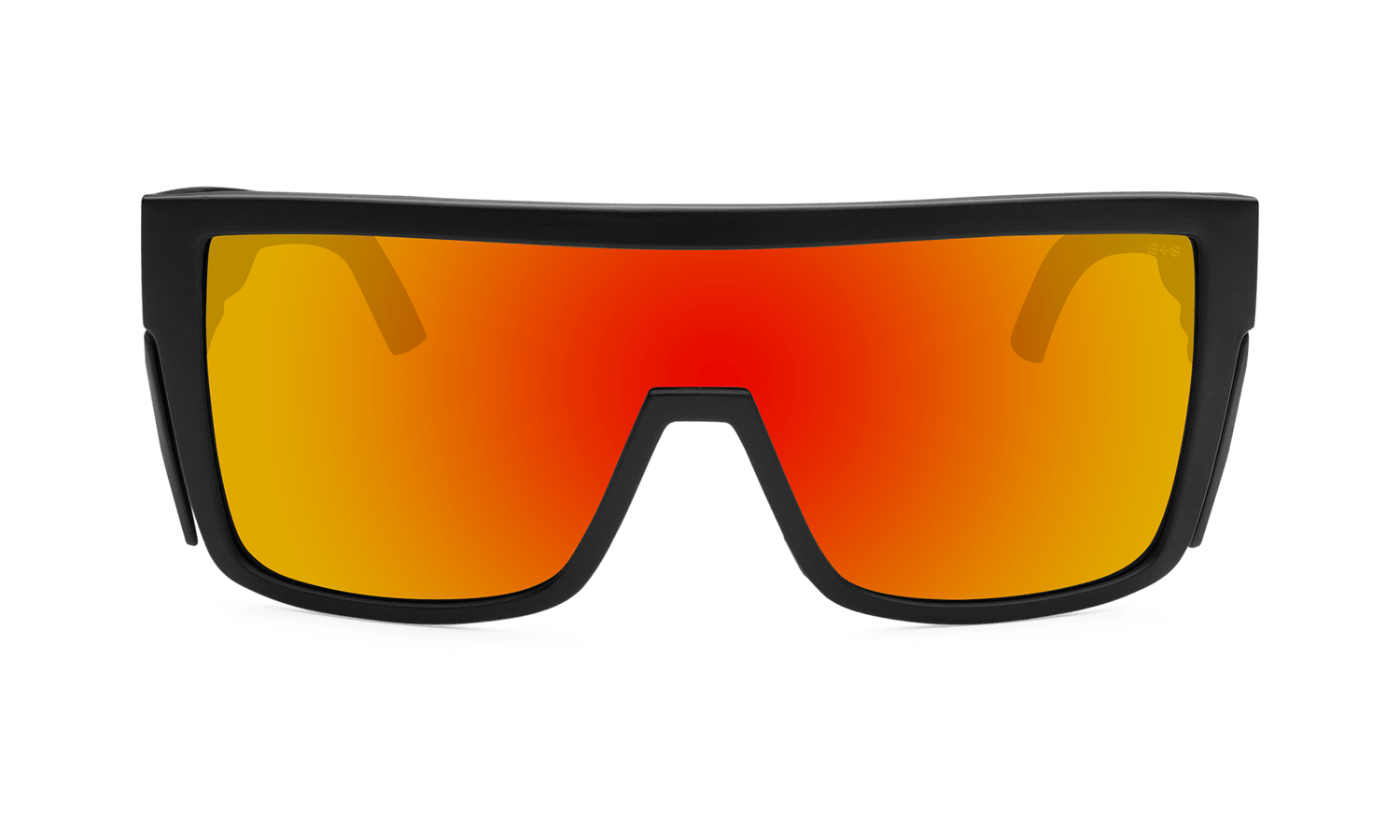 BUZZ Bomb Safety - Fire Red Mirror - Bomber Eyewear - BZ103RM