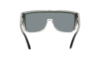 BUZZ Bomb Safety - Fire Red Mirror Crystal - Safety Glasses - Bomber Eyewear - BZ104RM