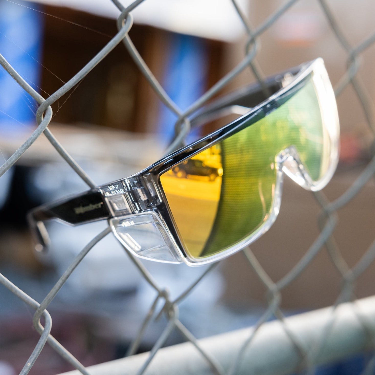 BUZZ Bomb Safety - Gold - Safety Glasses - Bomber Eyewear - BZ104GLD