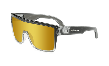 BUZZ Bomb Safety - Gold - Safety Glasses - Bomber Eyewear - BZ104GLD