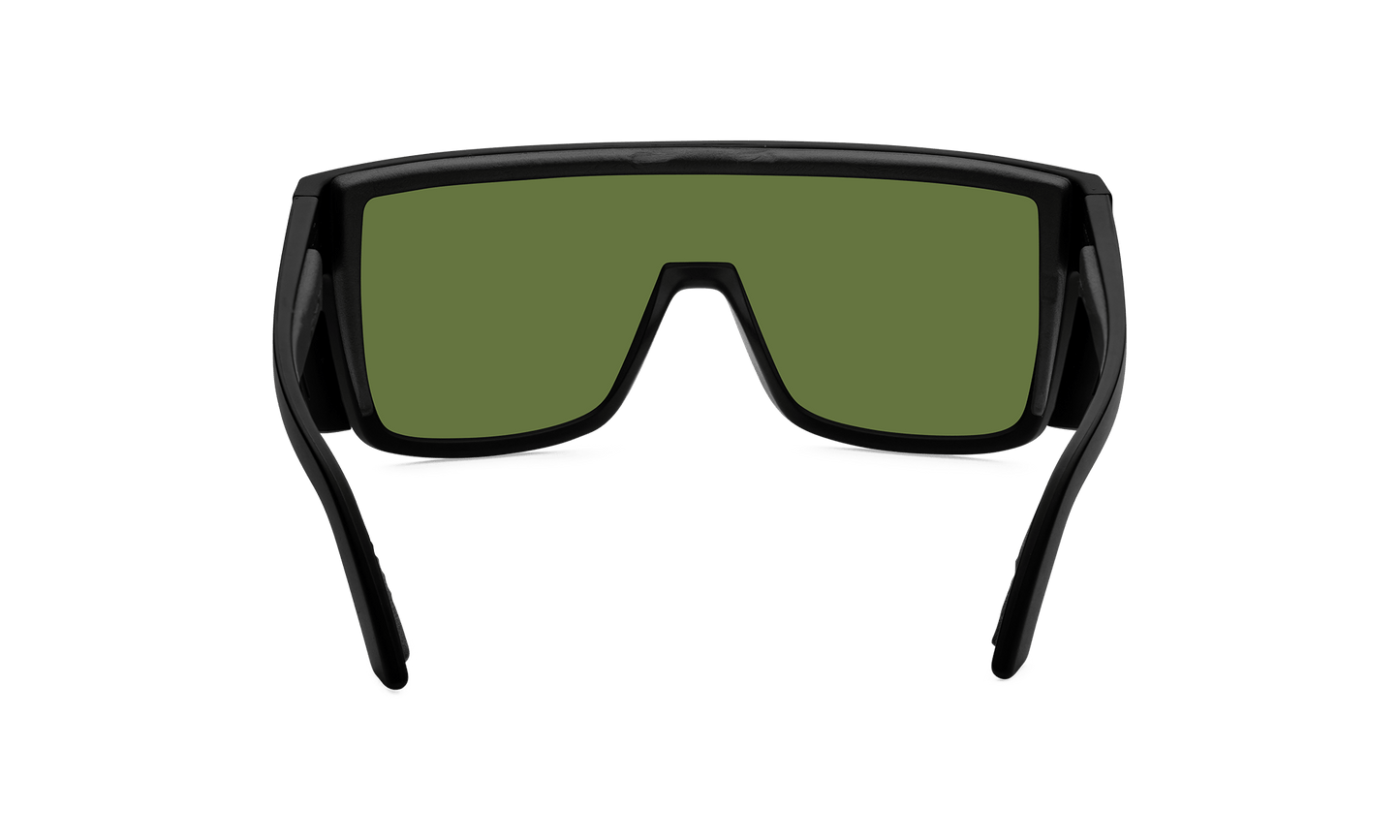 BUZZ Bomb Safety - Green Mirror - Safety Glasses - Bomber Eyewear - BZ103GM