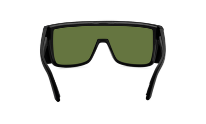 BUZZ Bomb Safety - Green Mirror - Safety Glasses - Bomber Eyewear - BZ103GM