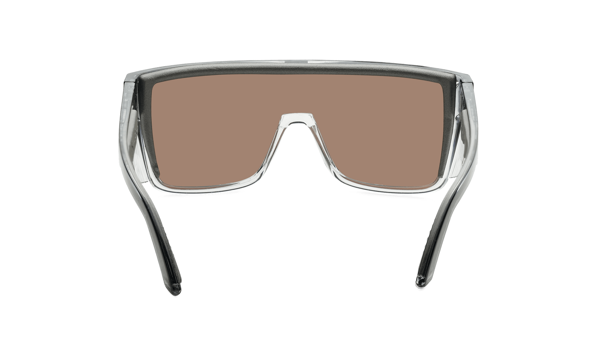 BUZZ Bomb Safety - Ice Blue Mirror Crystal - Safety Glasses - Bomber Eyewear - BZ104ICE