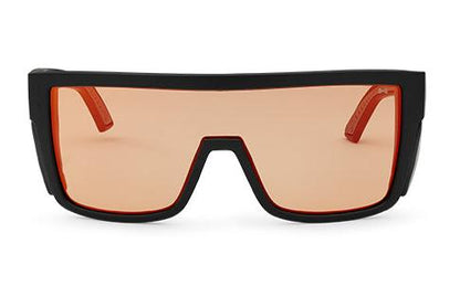 BUZZ Bomb Safety - Photochromic Fire Red Orange Mirror - Safety Glasses - Bomber Eyewear - BZ201OR