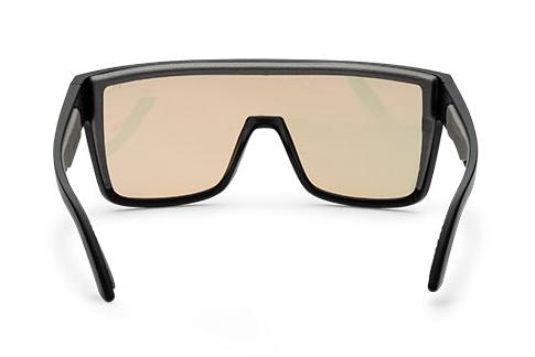 BUZZ Bomb Safety - Photochromic Fire Red Orange Mirror - Safety Glasses - Bomber Eyewear - BZ201OR