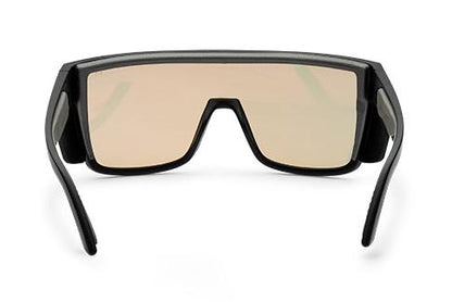 BUZZ Bomb Safety - Photochromic Fire Red Orange Mirror - Safety Glasses - Bomber Eyewear - BZ201OR