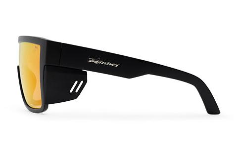 BUZZ Bomb Safety - Photochromic Fire Red Orange Mirror - Bomber Eyewear - BZ201OR