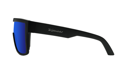 BUZZ Bomb Safety - Polarized Blue Mirror - Safety Glasses - Bomber Eyewear - BZ111BM