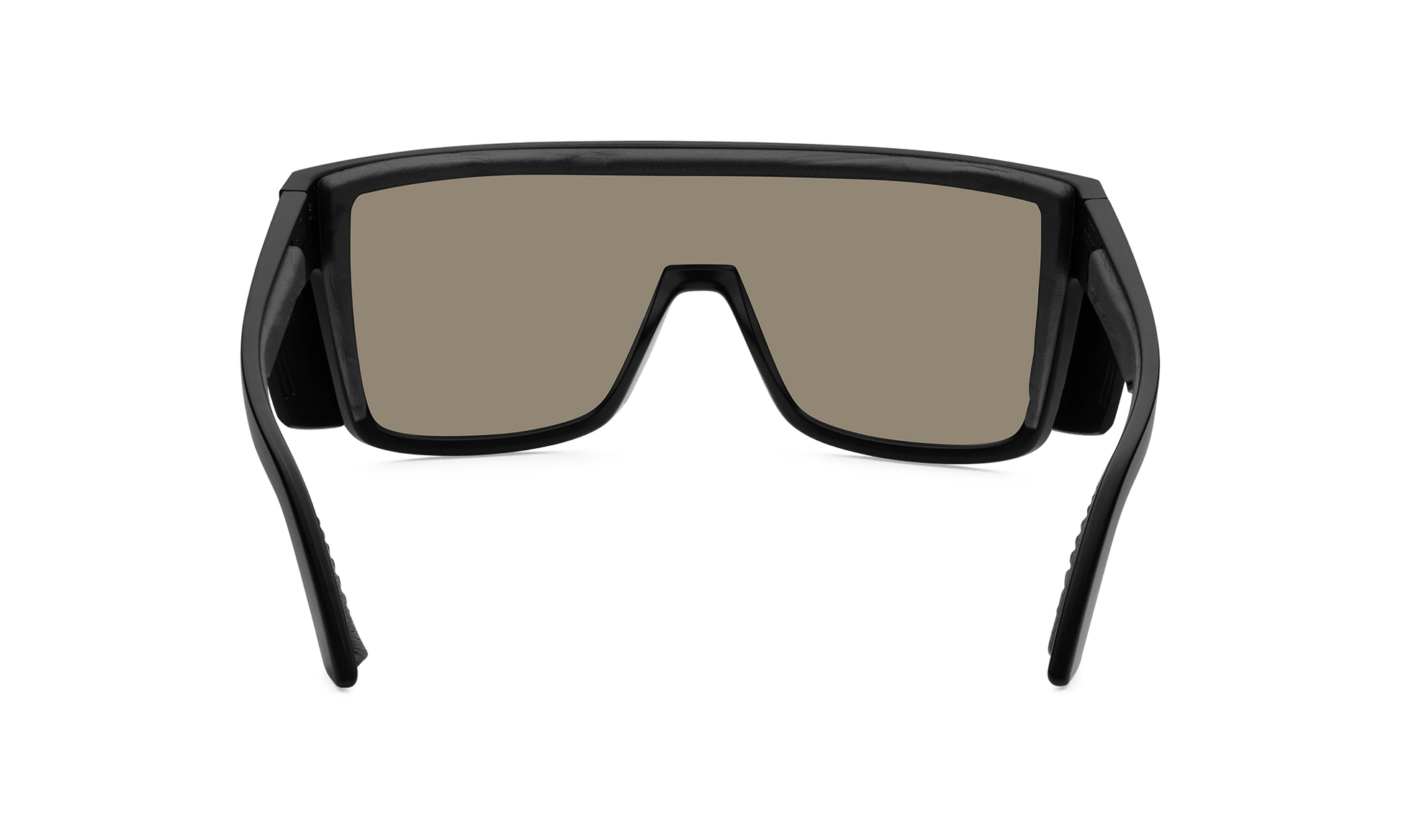 BUZZ Bomb Safety - Polarized Ice Blue Mirror Black - Safety Glasses - Bomber Eyewear - BZ111ICE