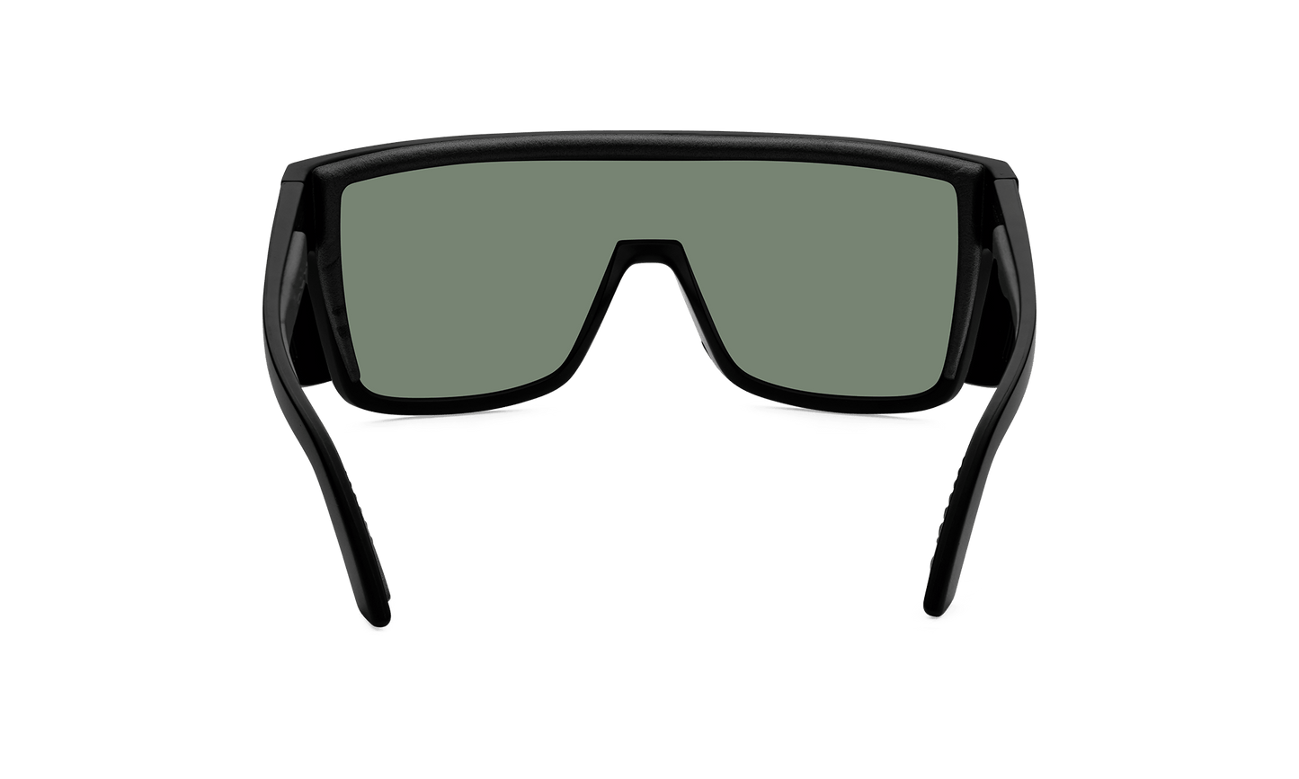 BUZZ Bomb Safety - Polarized Smoke - Safety Glasses - Bomber Eyewear - BZ111