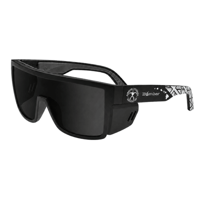 BUZZ Bomb Safety - Polarized Smoke / HLA - Safety Glasses - Bomber Eyewear - BZ111HLA