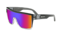 BUZZ Bomb Safety - Polarized Sunset Revo Pink Mirror Crystal