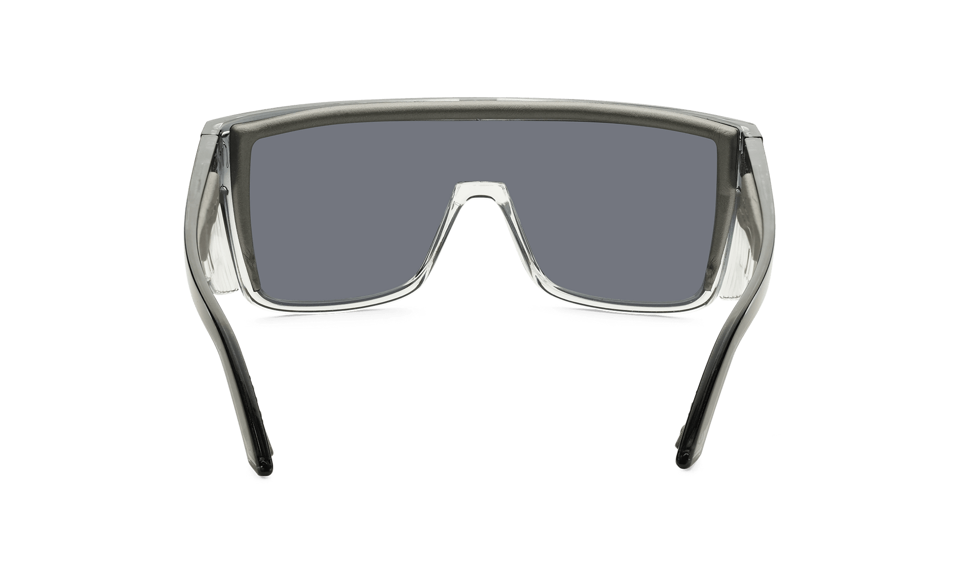 BUZZ Bomb Safety - Polarized Sunset Revo Pink Mirror Crystal - Safety Glasses - Bomber Eyewear - BZ114PNK