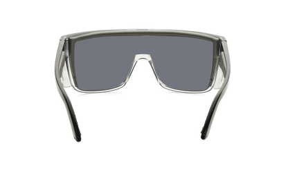 BUZZ Bomb Safety - Polarized Sunset Revo Pink Mirror Crystal - Safety Glasses - Bomber Eyewear - BZ114PNK