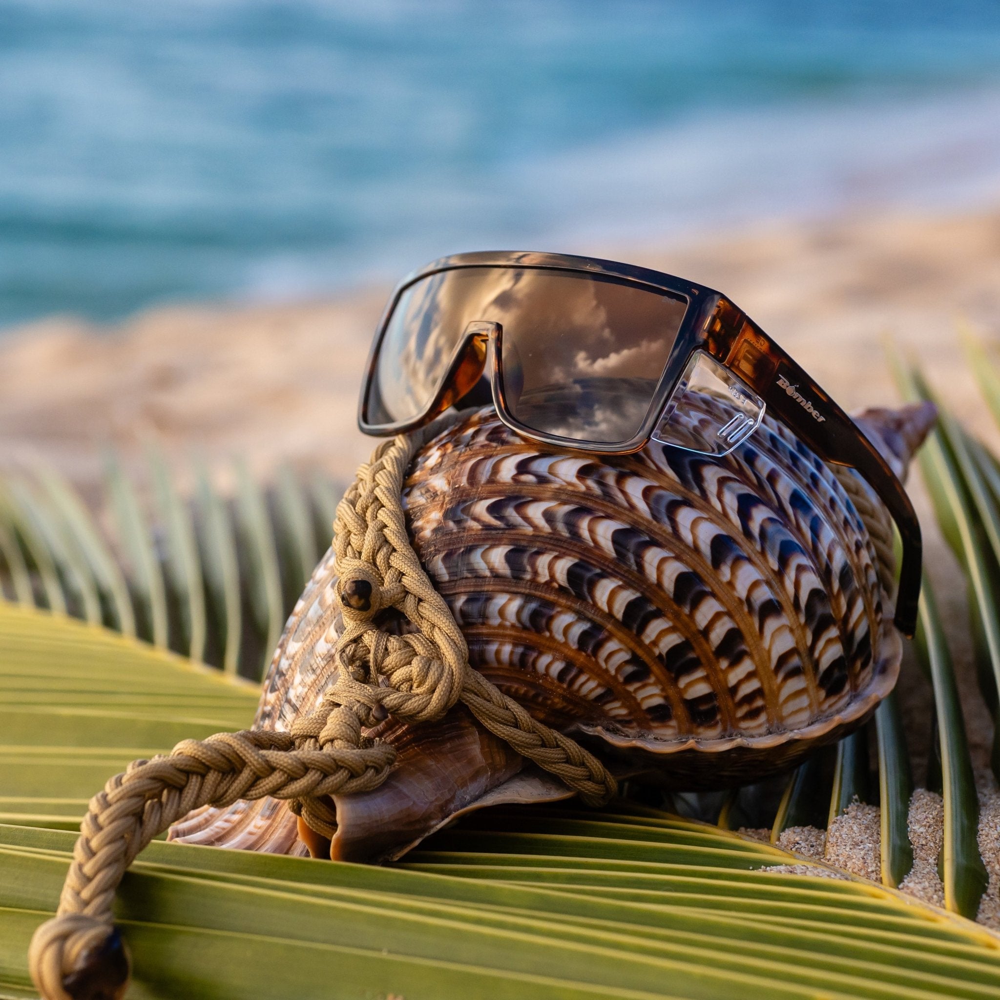 BUZZ Bomb Safety - Polarized Tortoise – Bomber Eyewear