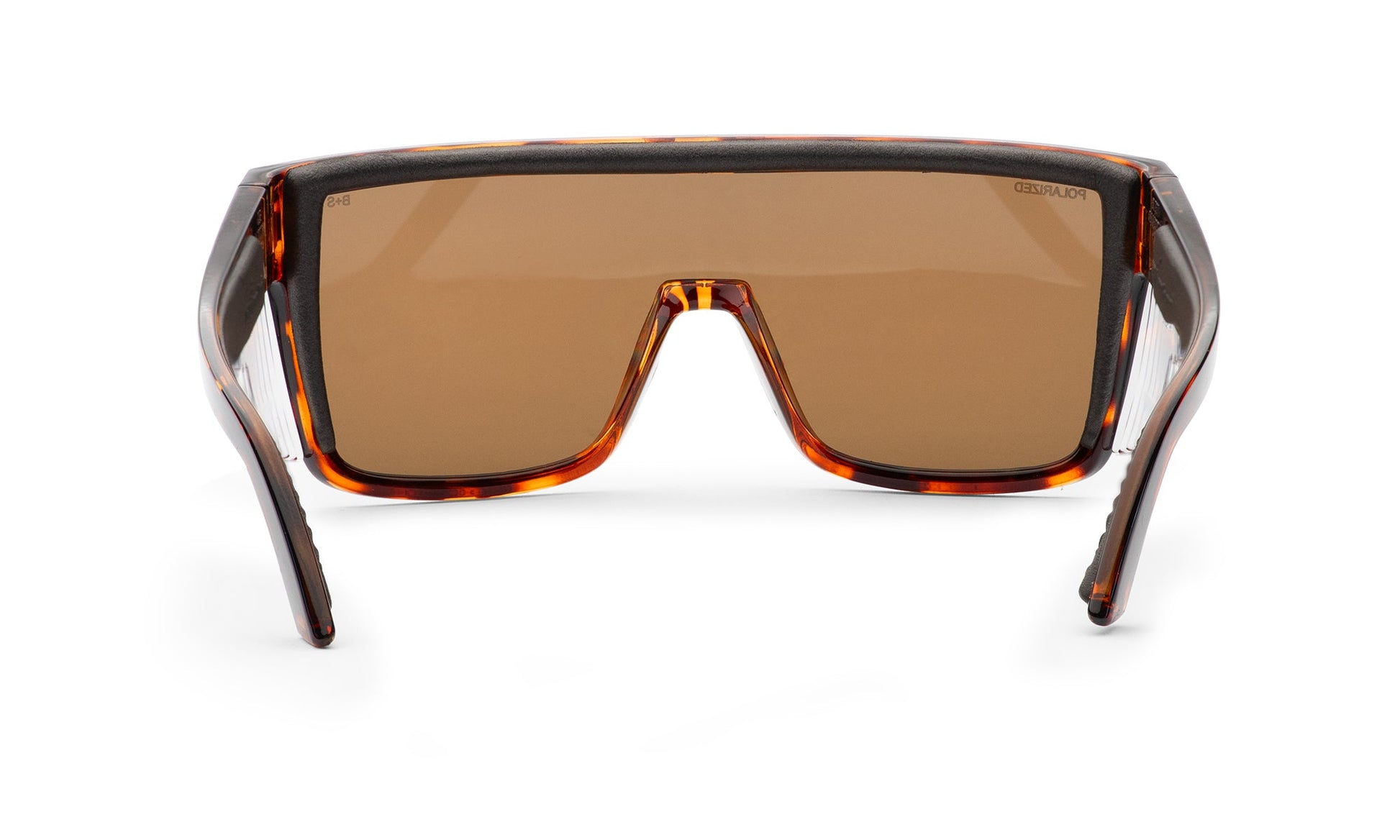 BUZZ Bomb Safety - Polarized Tortoise - Safety Glasses - Bomber Eyewear - BZ112