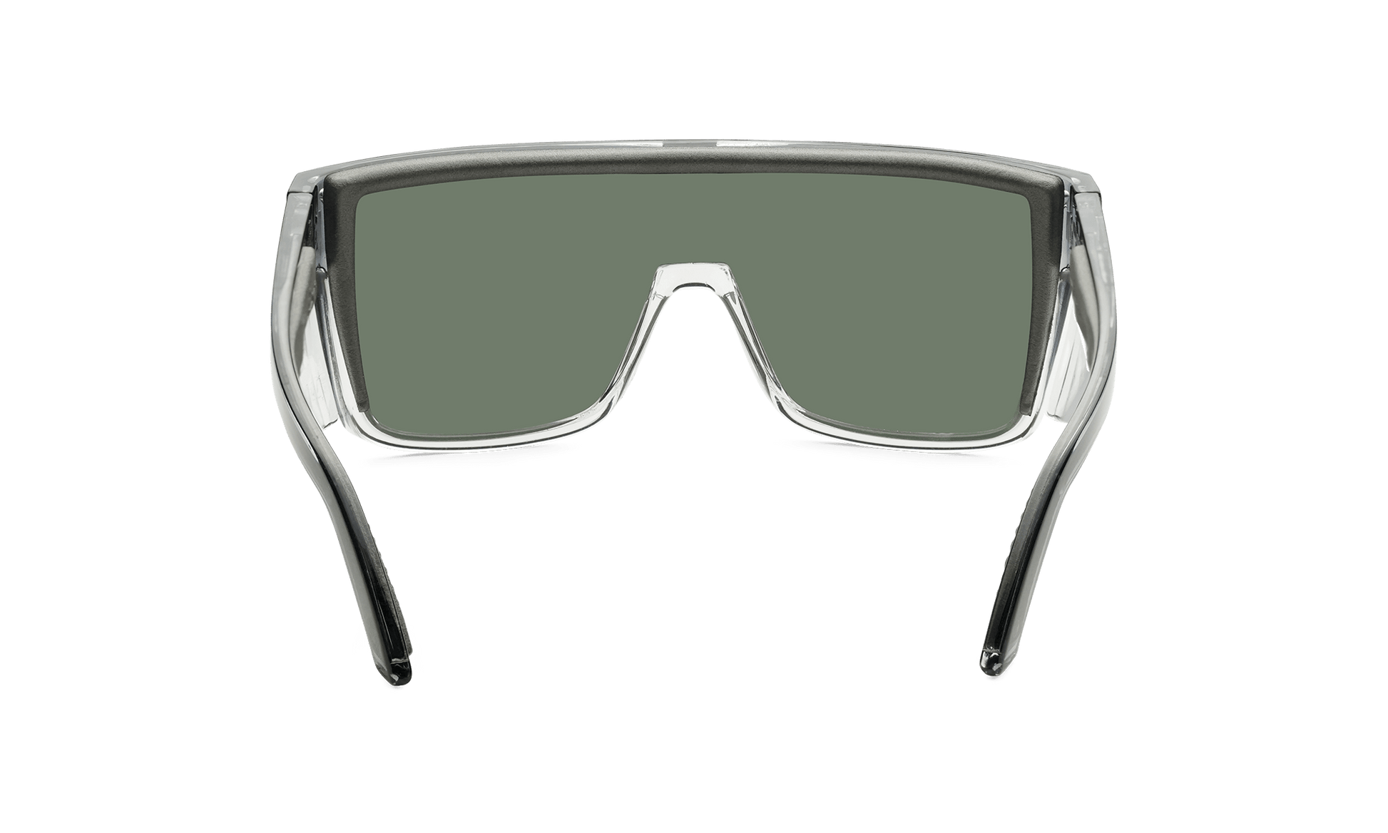 BUZZ Bomb Safety - Silver Mirror Crystal - Safety Glasses - Bomber Eyewear - BZ104