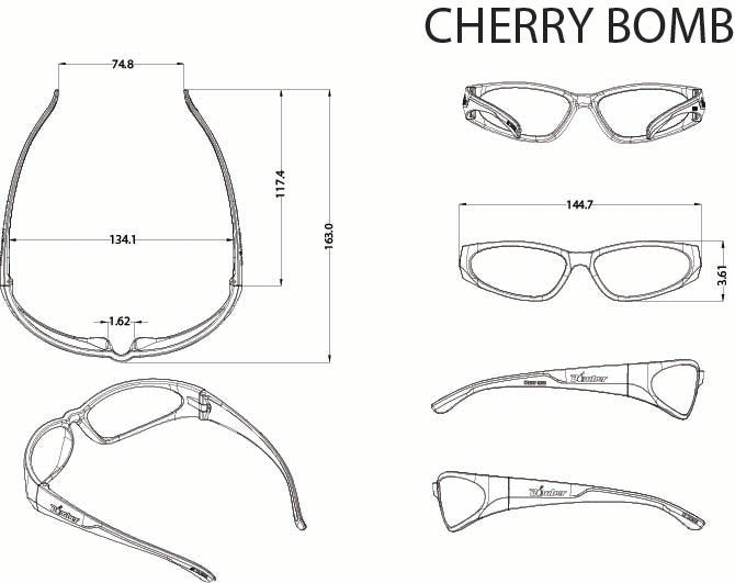 Cherry Bomb - Red Mirror