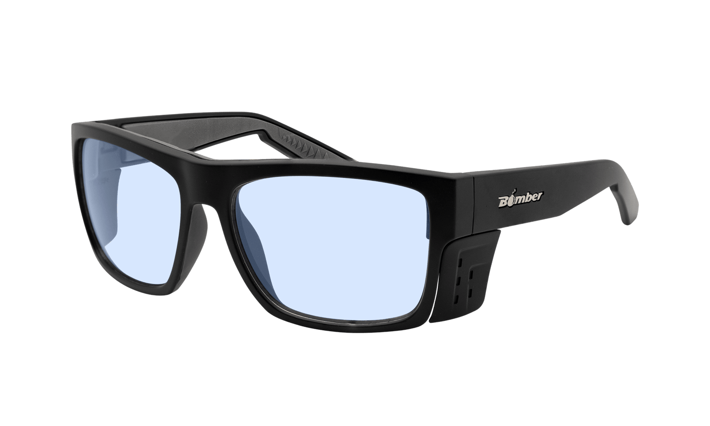 CLUTCH - Clear Anti - Blue Light - Safety Glasses - Bomber Eyewear - CL301