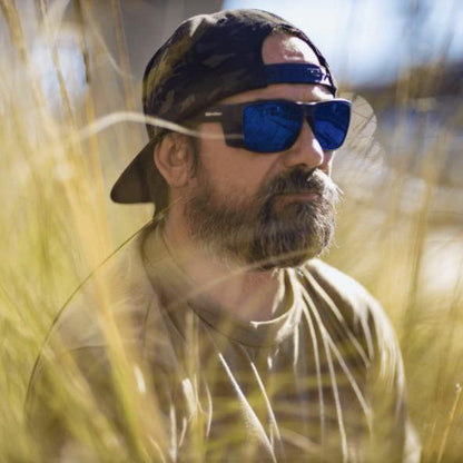 CLUTCH Safety - Blue Mirror - Safety Glasses - Bomber Eyewear - CL103BM