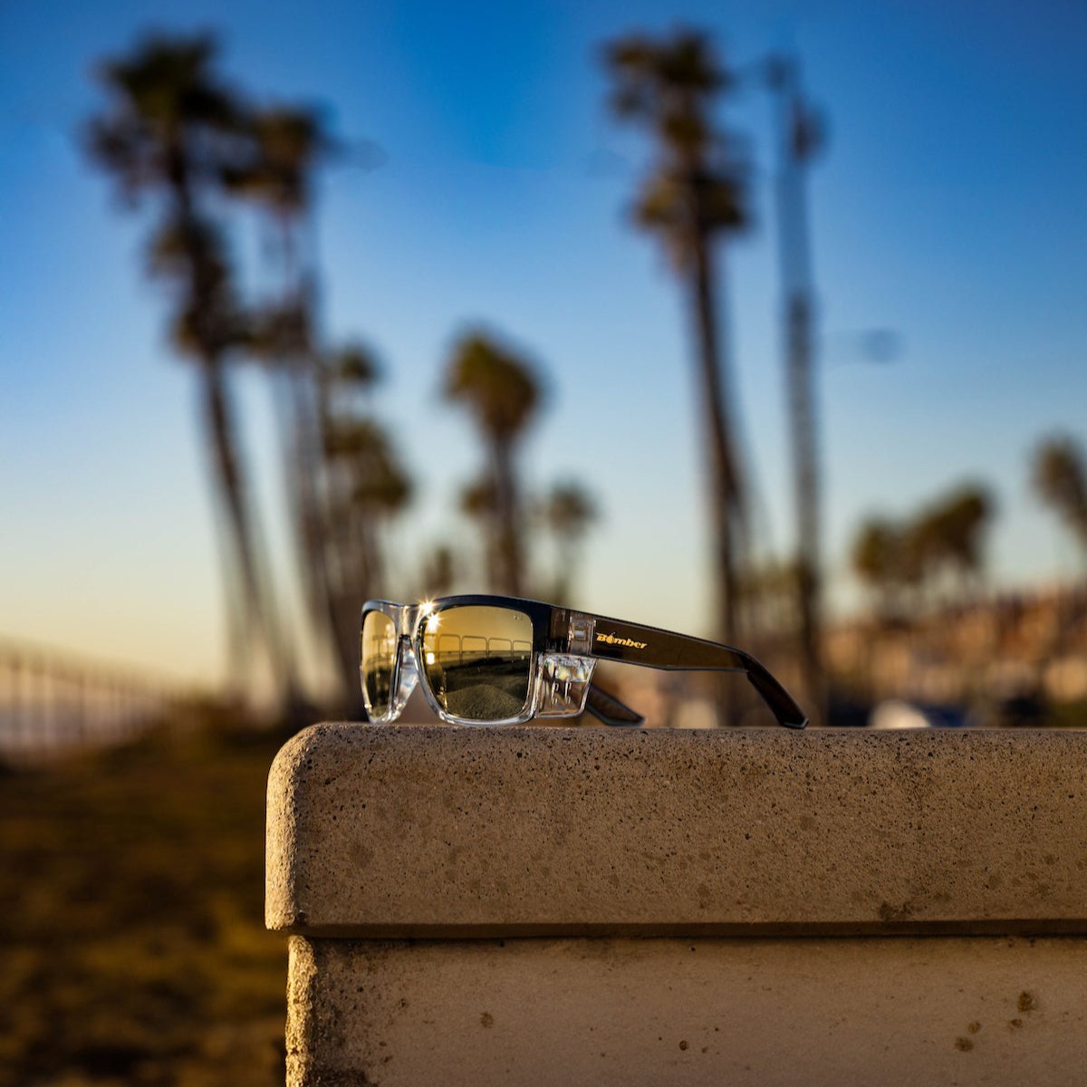 CLUTCH Safety - Gold Mirror Crystal - Safety Glasses - Bomber Eyewear - CL104GLD