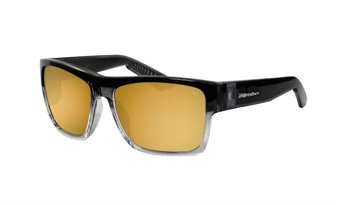 CLUTCH Safety - Gold Mirror Crystal - Safety Glasses - Bomber Eyewear - CL104GLD