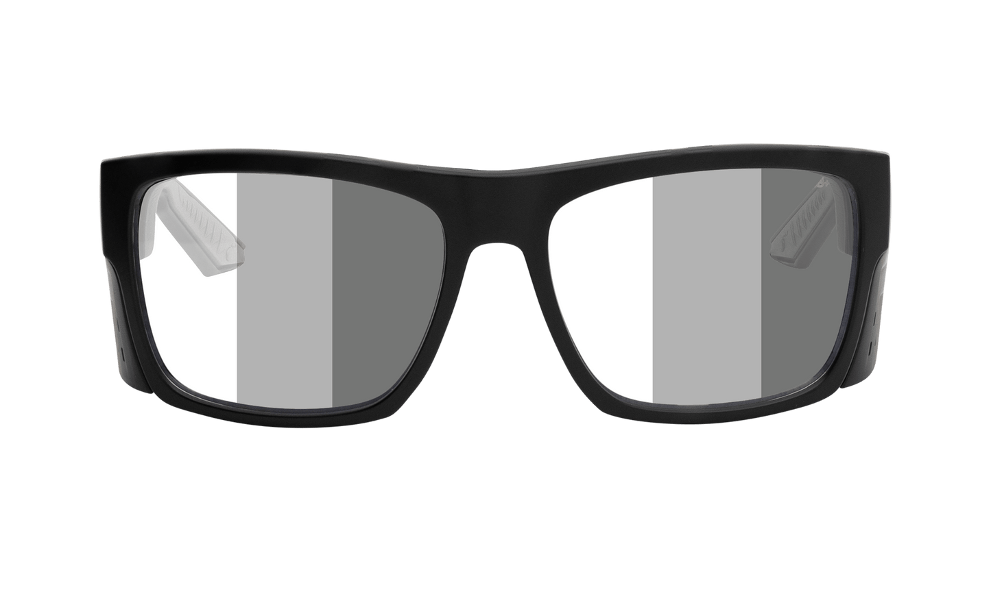 CLUTCH Safety - Photochromic (Grande Available) - Safety Glasses - Bomber Eyewear - CL201