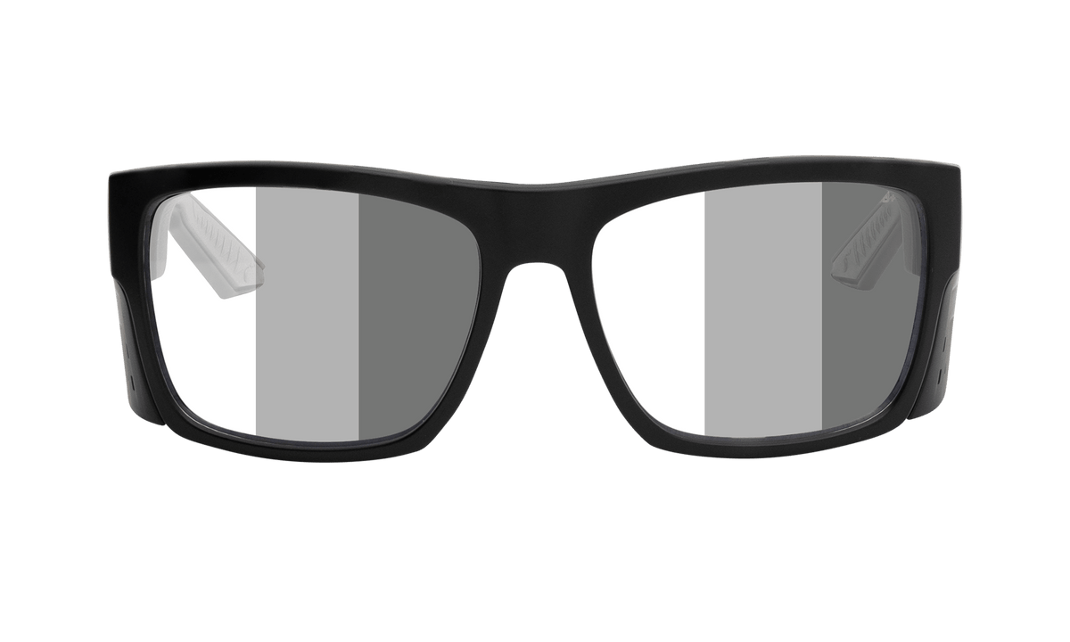 CLUTCH Safety - Photochromic (Grande Available) - Safety Glasses - Bomber Eyewear - CL201