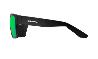 CLUTCH Safety - Polarized Green Mirror - Bomber Eyewear - CL111GM