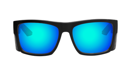 CLUTCH Safety - Polarized Ice Blue Mirror - Safety Glasses - Bomber Eyewear - CL111ICE