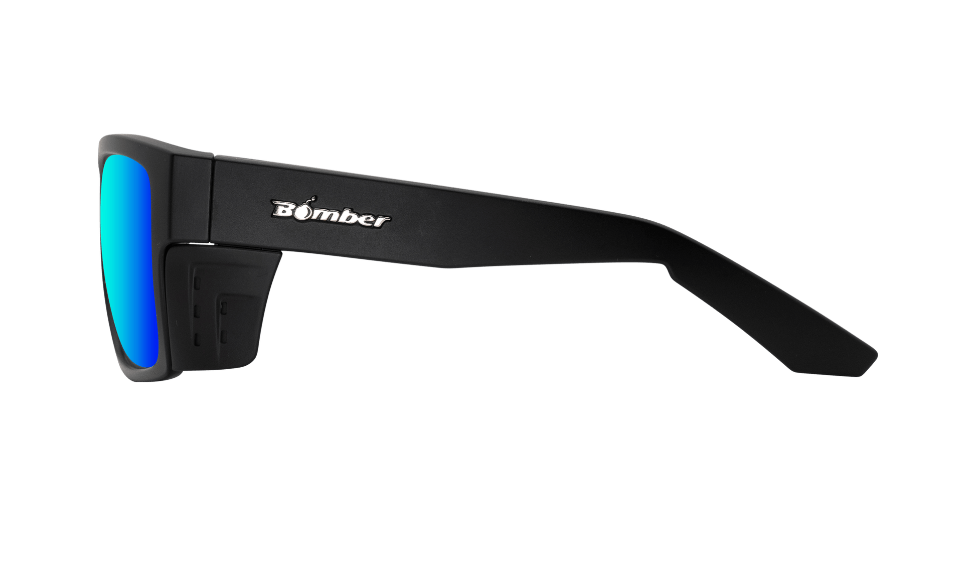 CLUTCH Safety - Polarized Ice Blue Mirror - Safety Glasses - Bomber Eyewear - CL111ICE