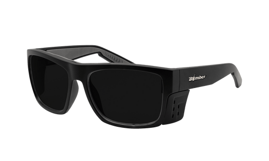 CLUTCH Safety - Polarized Smoke (Grande Available) - Safety Glasses - Bomber Eyewear - CL111