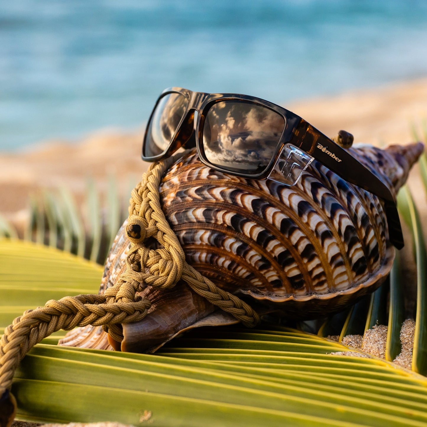 CLUTCH Safety - Polarized Tortoise (Grande Available) - Safety Glasses - Bomber Eyewear - CL112