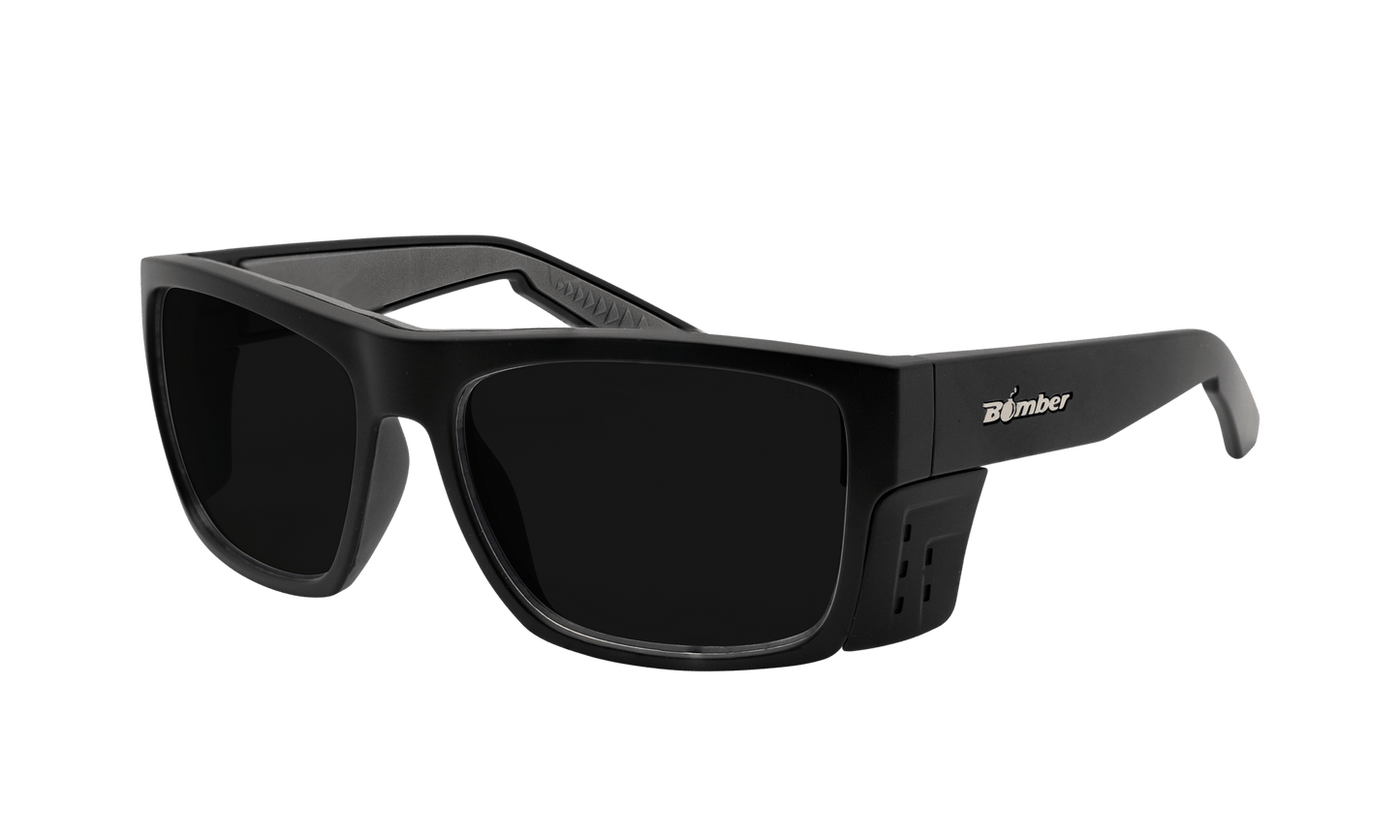 CLUTCH Safety - Smoke (Grande Available) - Bomber Eyewear - CL103