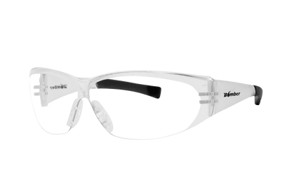E - Bomb Safety - Clear - Safety Glasses - Bomber Eyewear - E101