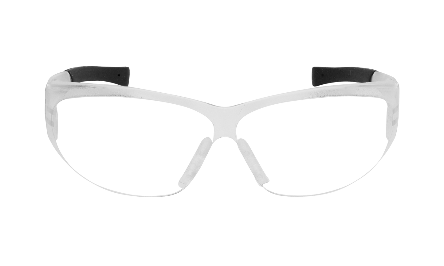 E - Bomb Safety - Clear - Safety Glasses - Bomber Eyewear - E101