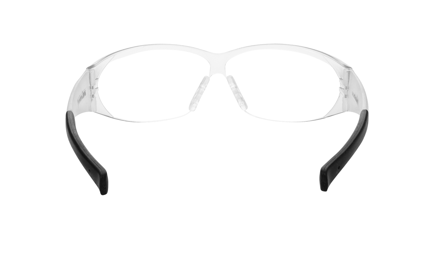 E - Bomb Safety - Clear - Safety Glasses - Bomber Eyewear - E101
