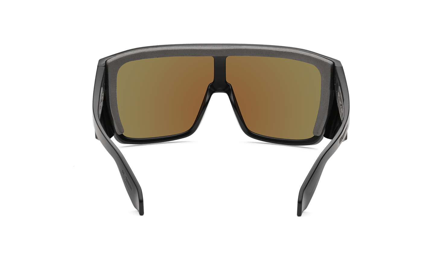 FUZZ Bomb Safety - Blue Mirror - Safety Glasses - Bomber Eyewear - FZ103BM