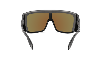 FUZZ Bomb Safety - Blue Mirror - Safety Glasses - Bomber Eyewear - FZ103BM