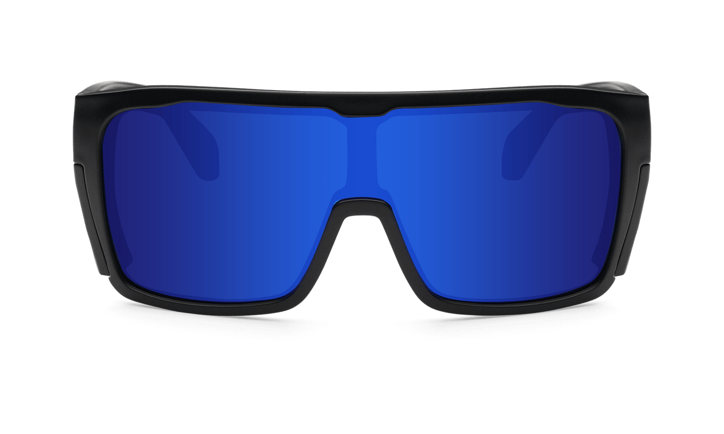 FUZZ Bomb Safety - Blue Mirror - Safety Glasses - Bomber Eyewear - FZ103BM