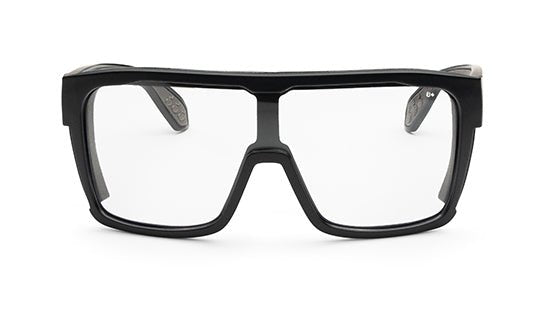 FUZZ Bomb Safety - Clear - Safety Glasses - Bomber Eyewear - FZ101