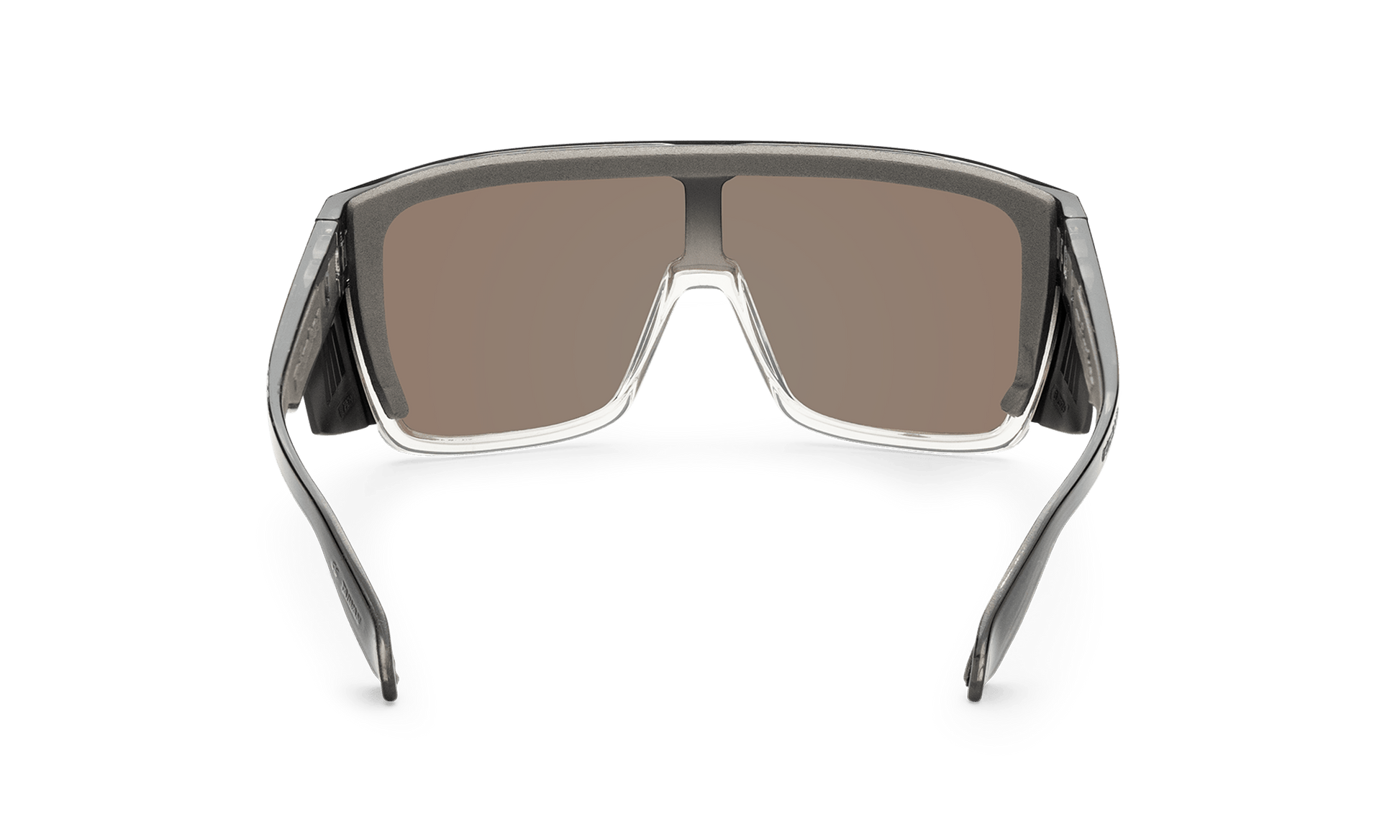 FUZZ Bomb Safety - Gold Mirror Crystal - Safety Glasses - Bomber Eyewear - FZ114GLD