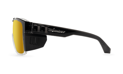 FUZZ Bomb Safety - Gold Mirror Crystal - Safety Glasses - Bomber Eyewear - FZ114GLD