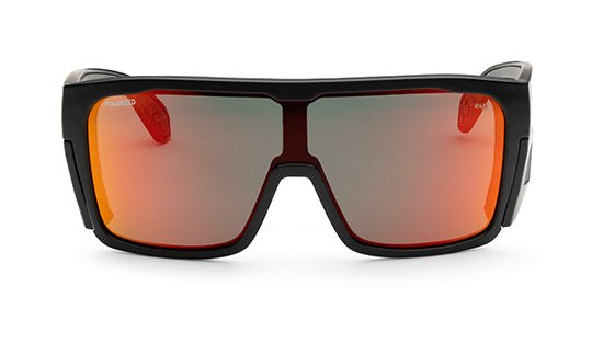 FUZZ Bomb Safety - Polarized Red Mirror - Bomber Eyewear - FZ111RM