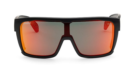 FUZZ Bomb Safety - Polarized Red Mirror - Bomber Eyewear - FZ111RM