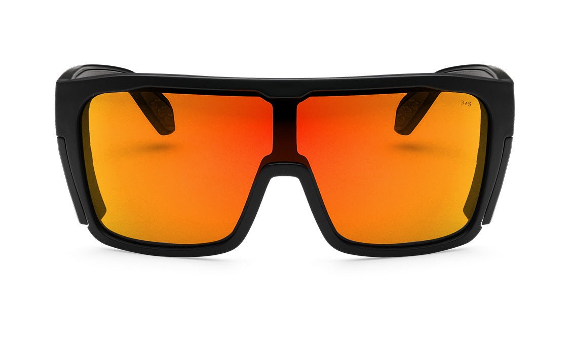 FUZZ Bomb Safety - Polarized Red Mirror - Bomber Eyewear - FZ111RM