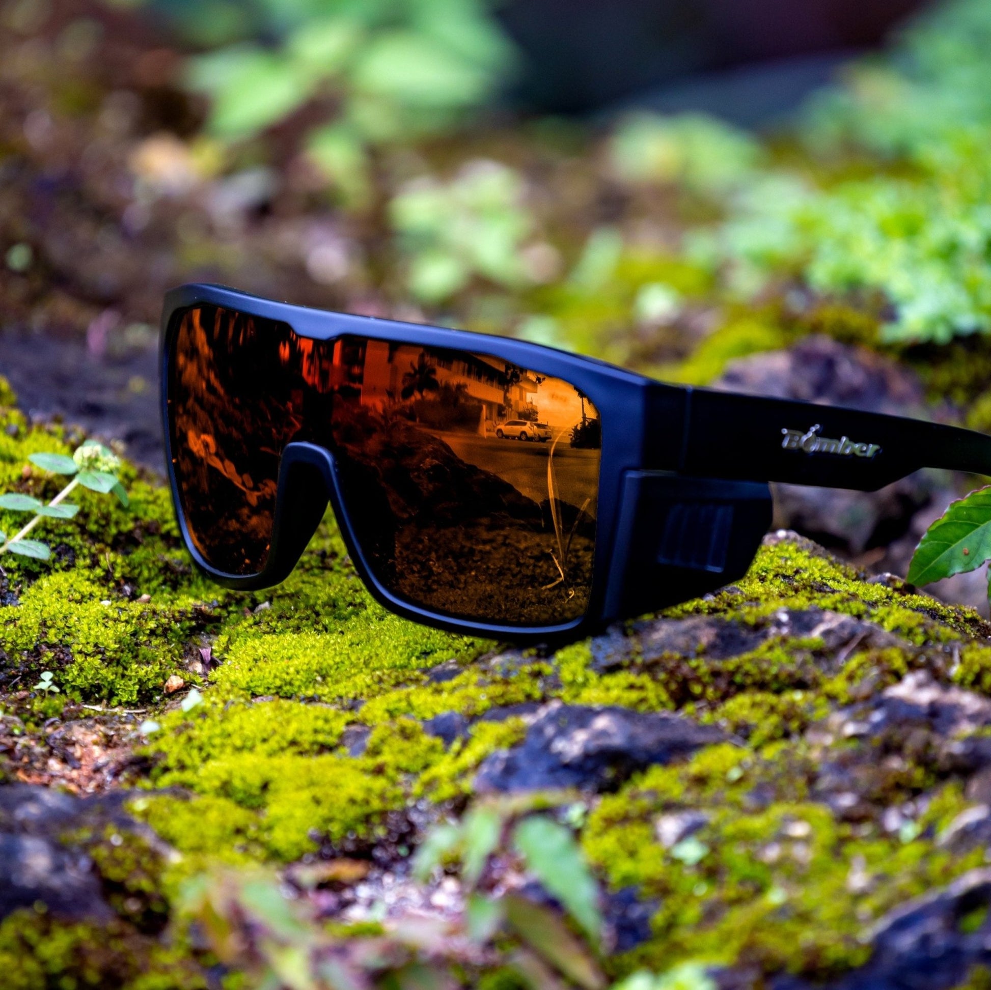 FUZZ Bomb Safety - Polarized Red Mirror - Bomber Eyewear - FZ111RM